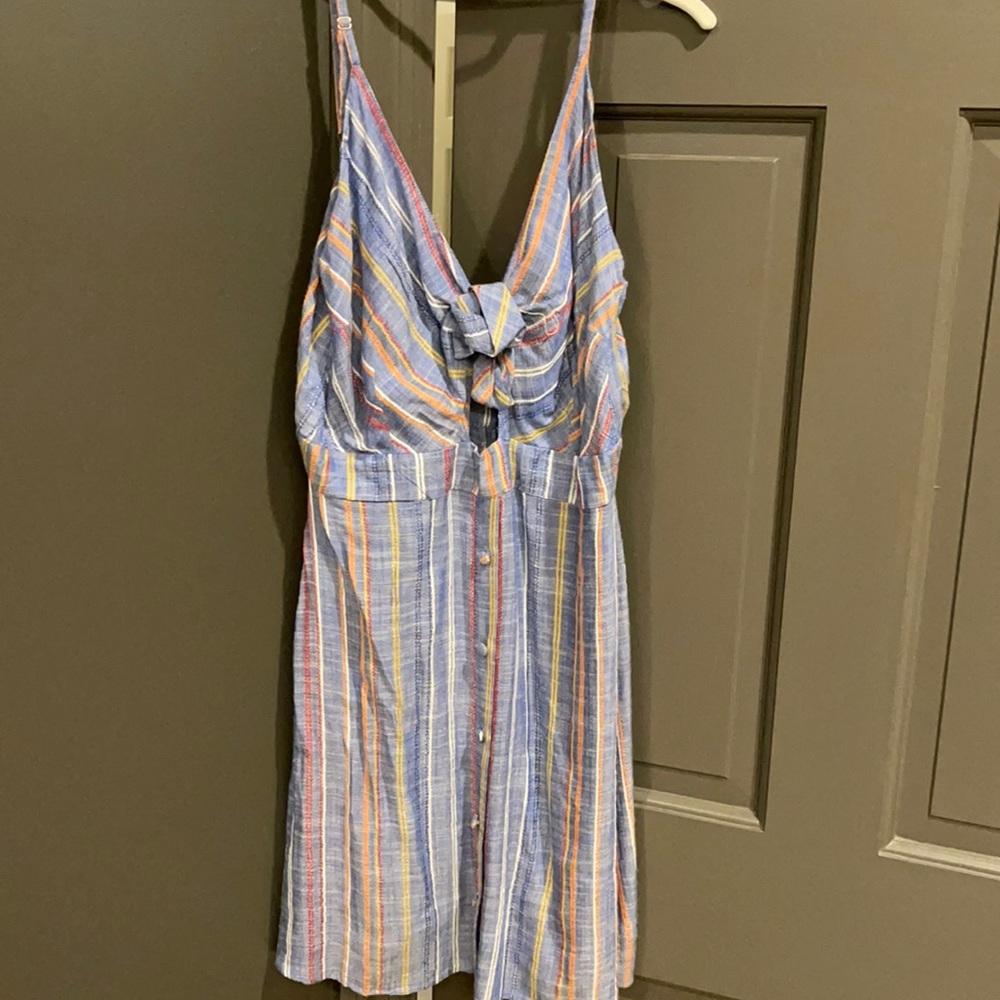 multi color dress